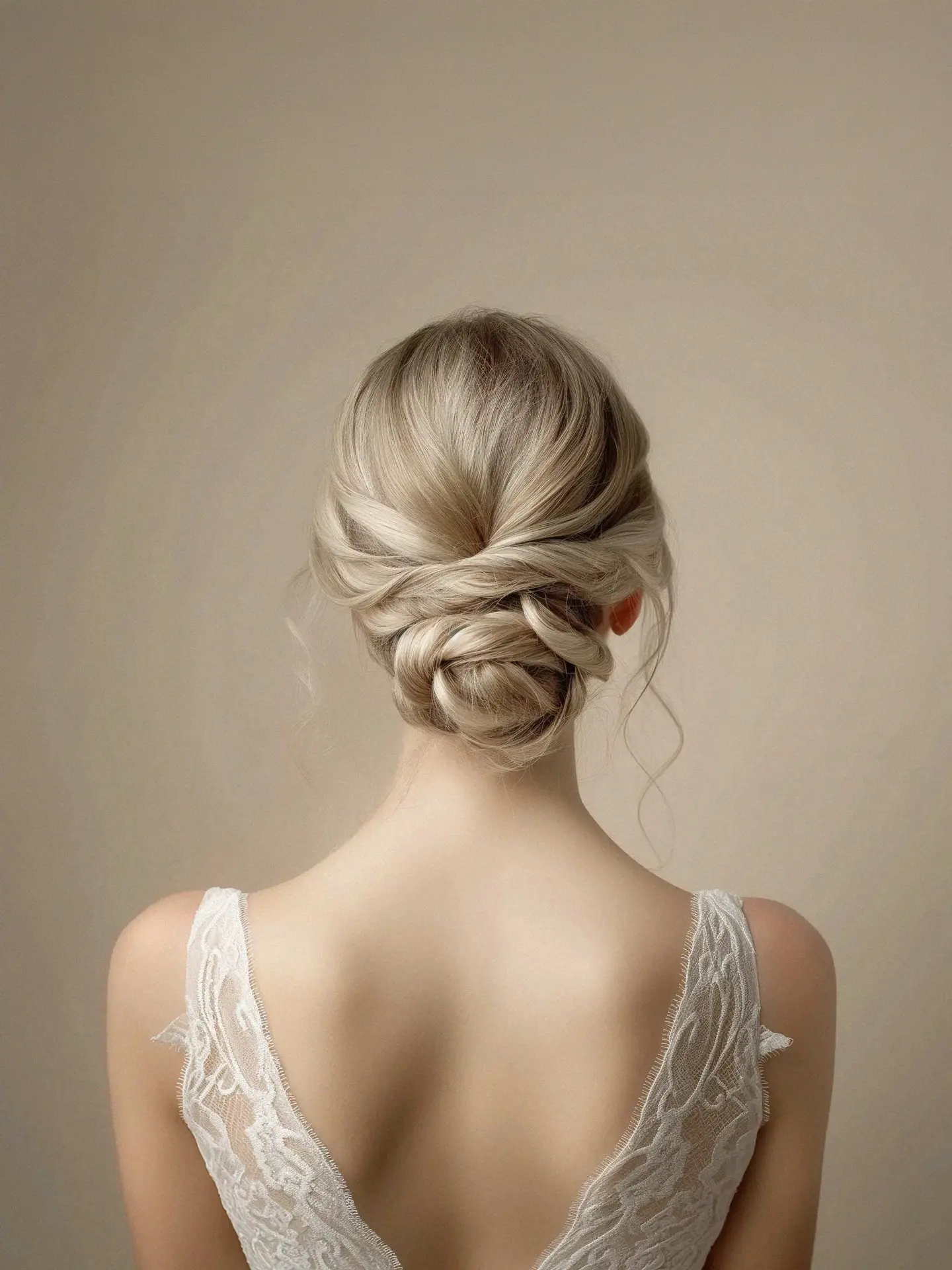 Cannes Image by notthoff La Biosthétique Friseur Braut lockerer Bob von hinten 1